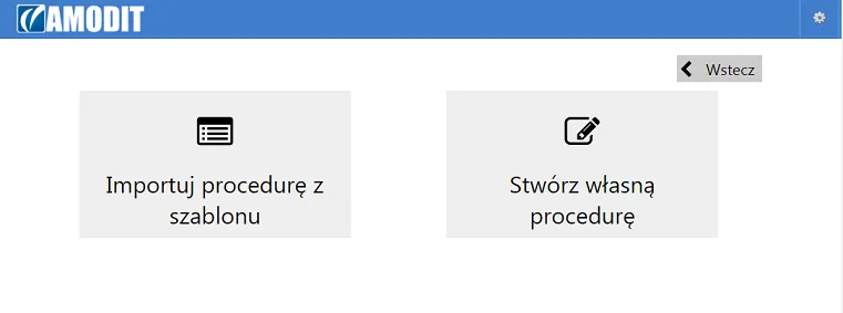 Dodaj procedurę