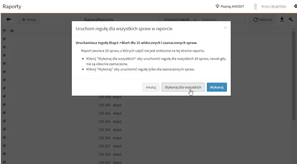 Używanie reguł masowych tut04