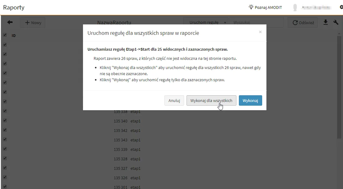 Używanie reguł masowych tut04